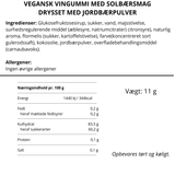 Flowpack Wally & Whiz vingummi - Solbær med Jordbær