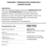 Vingummi m. hvid chokolade, lakrids og vilde bær - Box the original