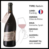 Rødvin, Brotte la fiole du Pape - Châteauneuf-du-Pape (Frankrig)