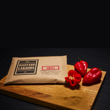 Lakridsplade fra Bagsværd Lakrids med smag af chili