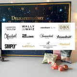 Julekalender fra Delikatessehuset med et udvalg af luksus gourmet brands