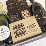Gavekurv - med cava, rødvin, lakrids og chokoladenødder