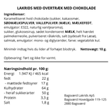 'bare fordi' - lakrids med chokolade fra Bagsværd Lakrids