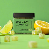 Wally & Whiz vingummi Lime med citron, Lime with sour lemon