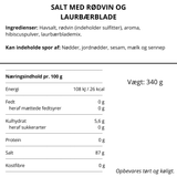 Salt med Rødvin & Laurbærblade - Nicolas Vahé