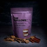Skumfiduser the mallows lilla mørk lakrids og chokolade