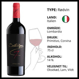 Rødvin, Orion - Sette Vigne (Italien)