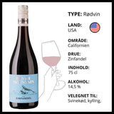 Rødvin, Silver Mountain - Zinfandel (USA)