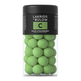 Lakrids, chokolade &amp; sur jordbær. En lækker, frisk og frugtig snack.&nbsp;